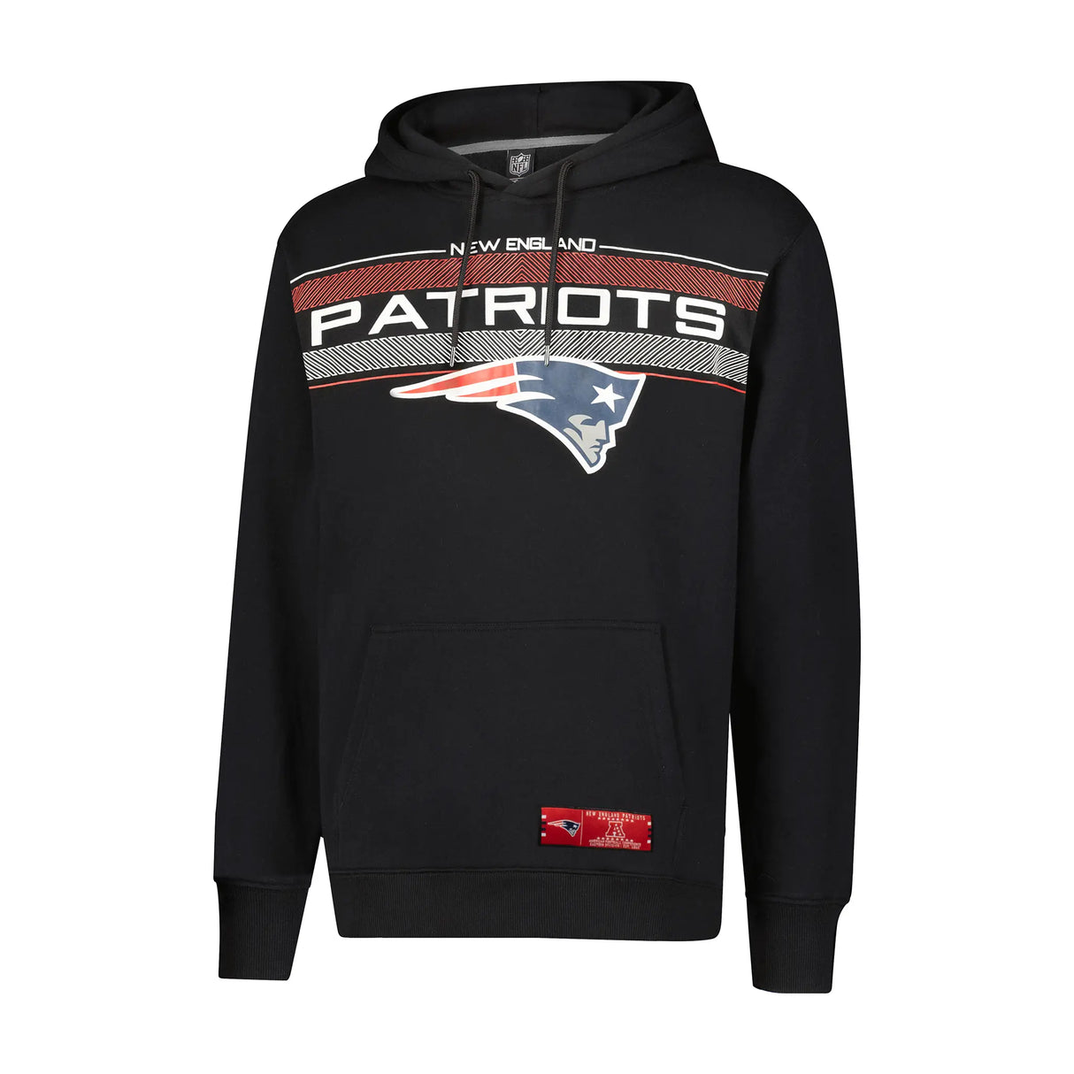 Ultra Game Mens NFL Official Super Soft Supreme Hoodie Sweatshirt | New England Patriots