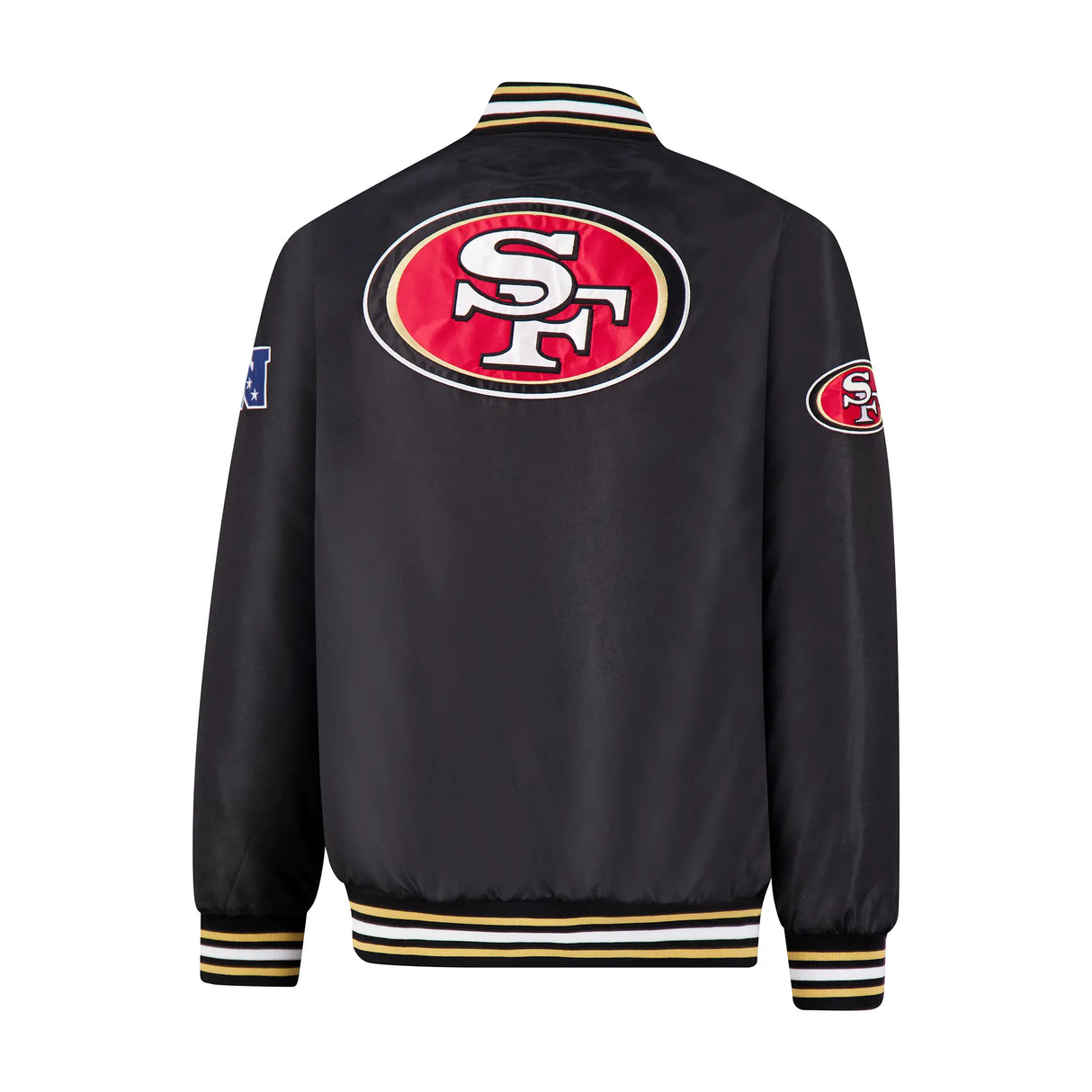 Ultra Game Mens NFL Official Supreme Satin Jacket | San Francisco 49ers