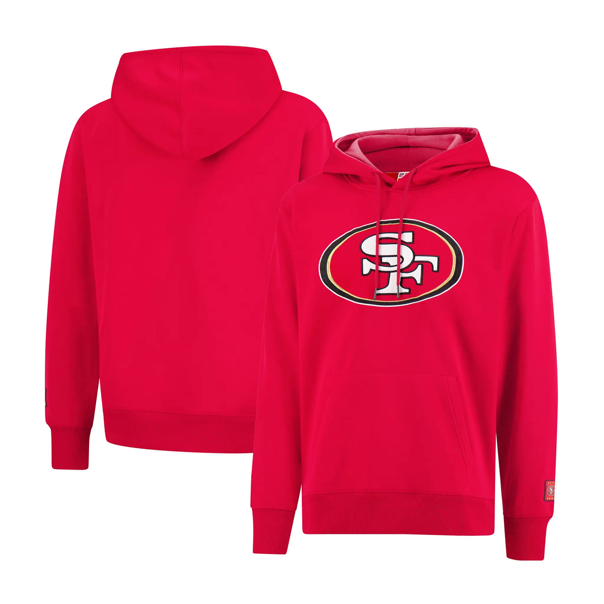 Ultra Game Men's NFL Official Supremely Soft Hoodie Sweatshirt | San Francisco 49ers