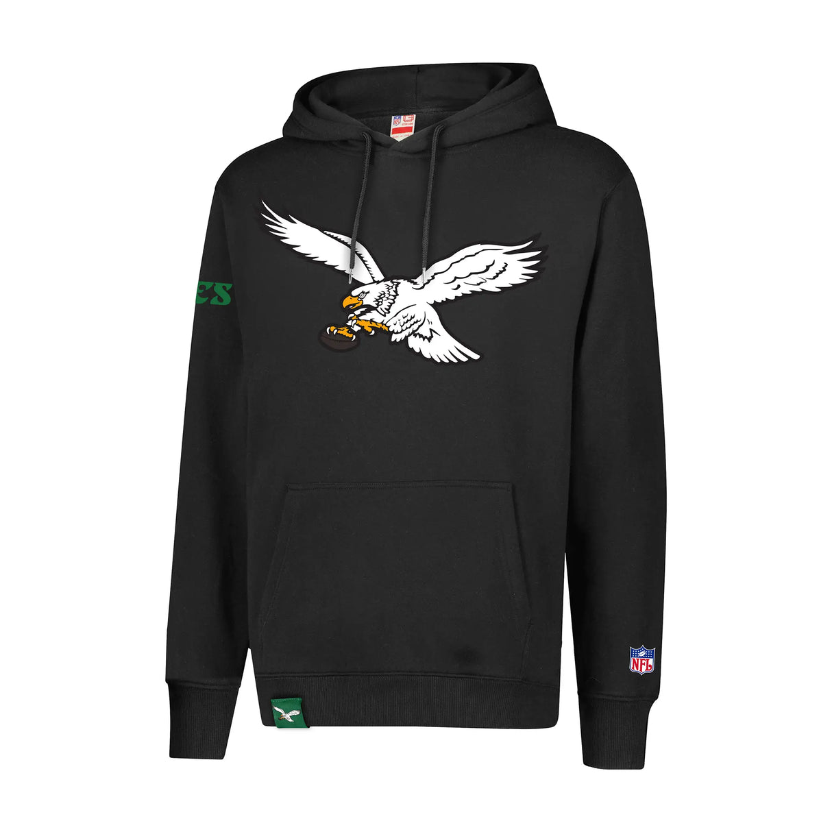 Ultra Game Mens NFL Official Super Soft Throwback Hoodie Sweatshirt | Philadelphia Eagles