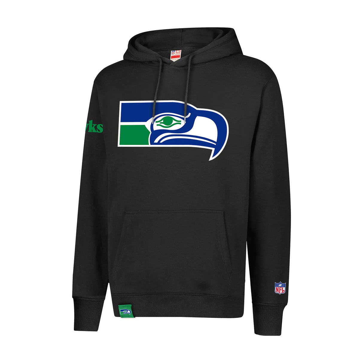 Ultra Game Mens NFL Official Super Soft Throwback Hoodie Sweatshirt | Seattle Seahawks