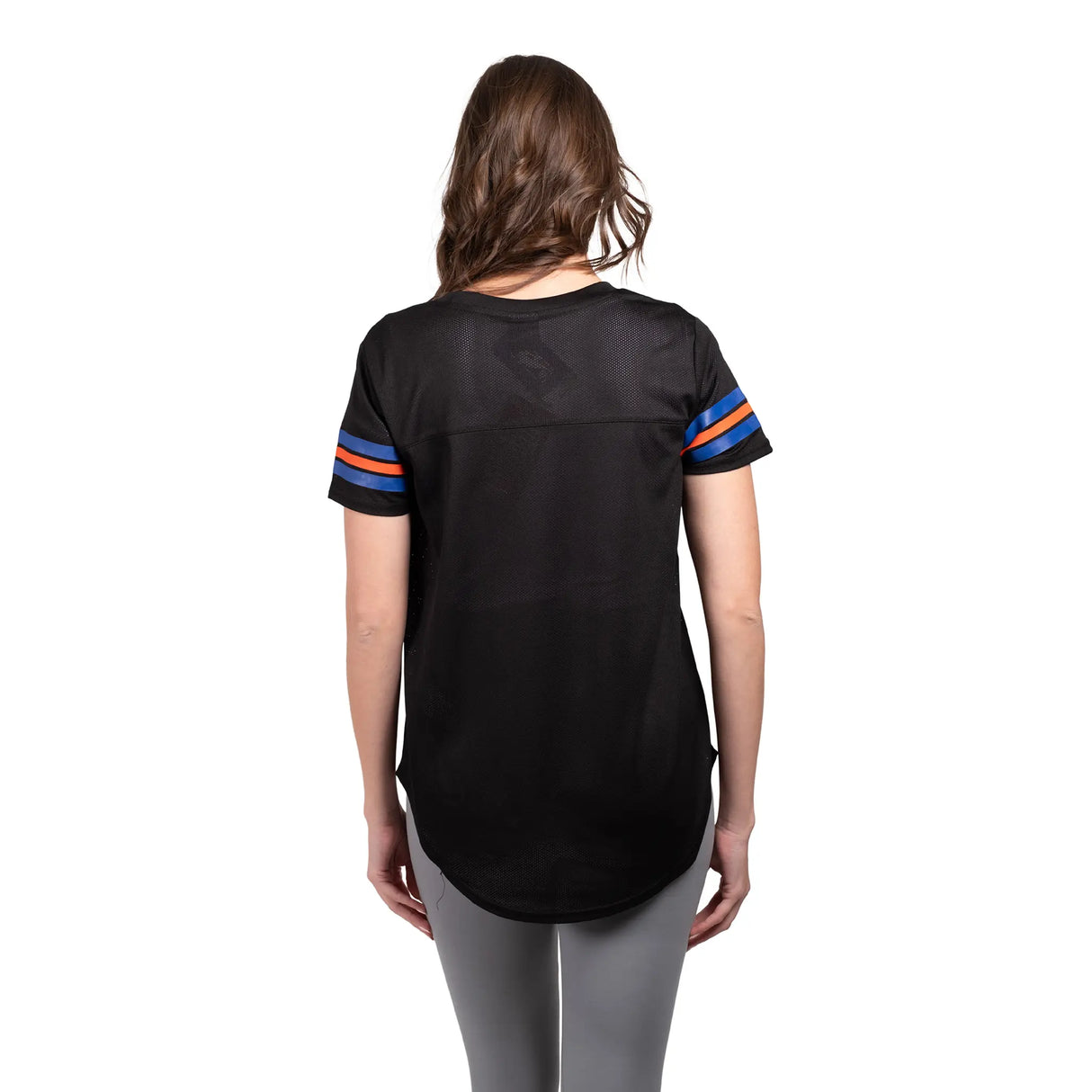 Ultra Game Women's NBA Official Super Soft Mesh Jersey T-Shirt | New York Knicks