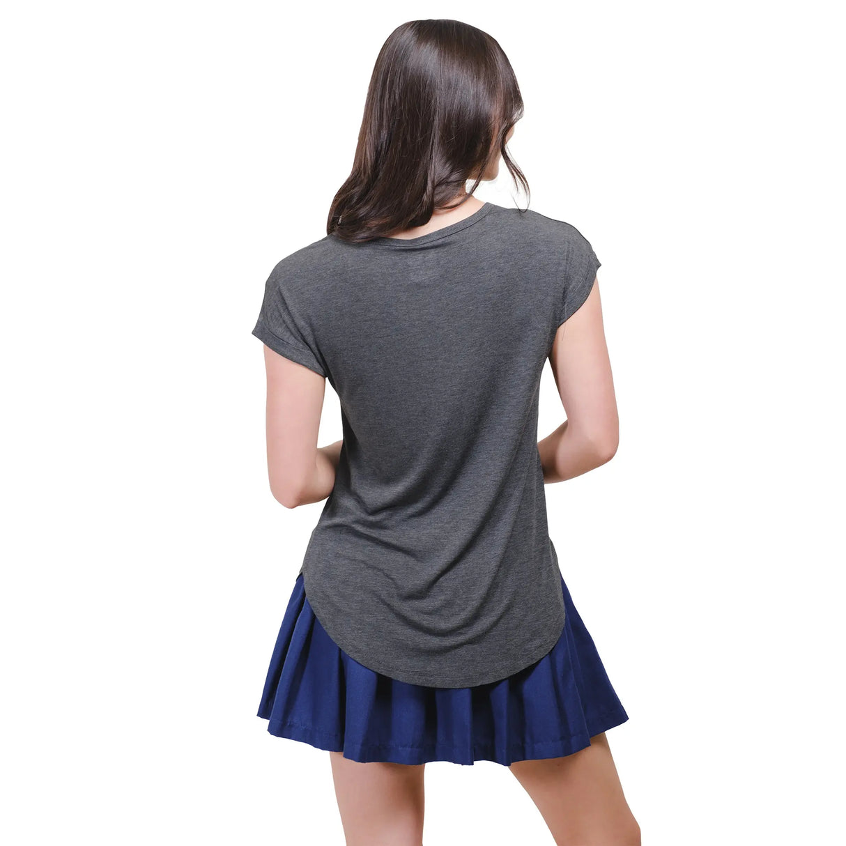 Ultra Game Women’s NFL Official Super Soft Modal Vintage V-Neck T-Shirt | New England Patriots
