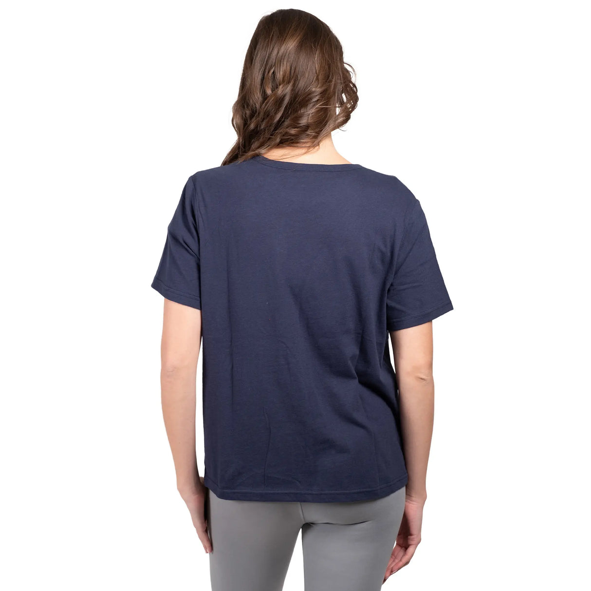 Ultra Game Women's NFL Official Distressed Graphics Super Soft Crew Neck T-Shirt | New England Patriots