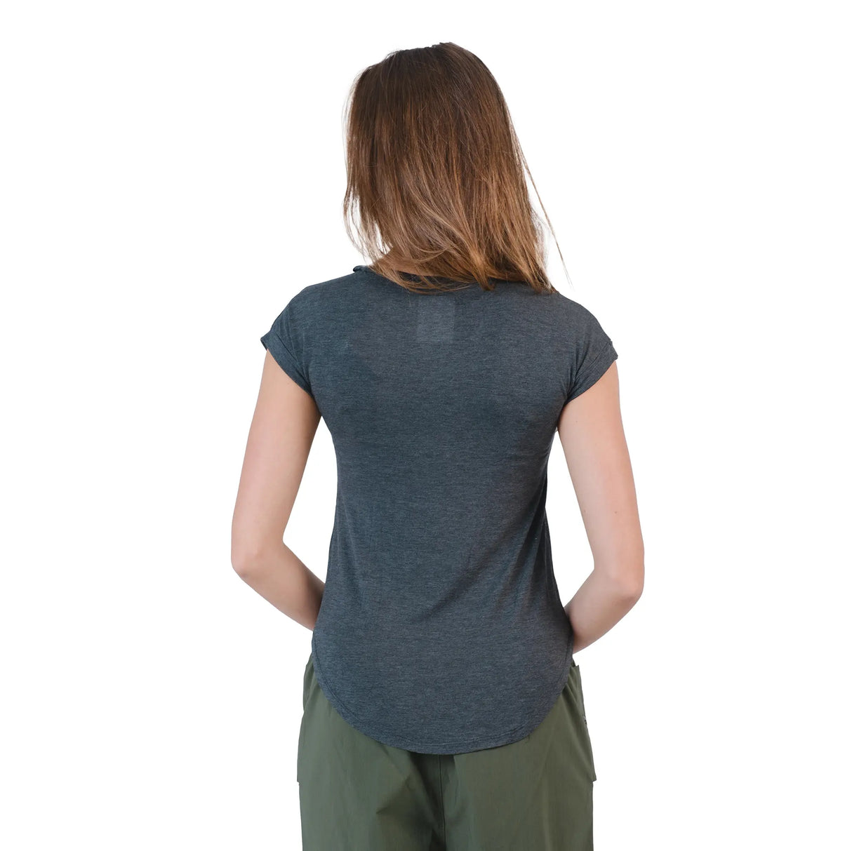 Ultra Game Women’s NFL Official Super Soft Modal Vintage V-Neck T-Shirt | Philadelphia Eagles