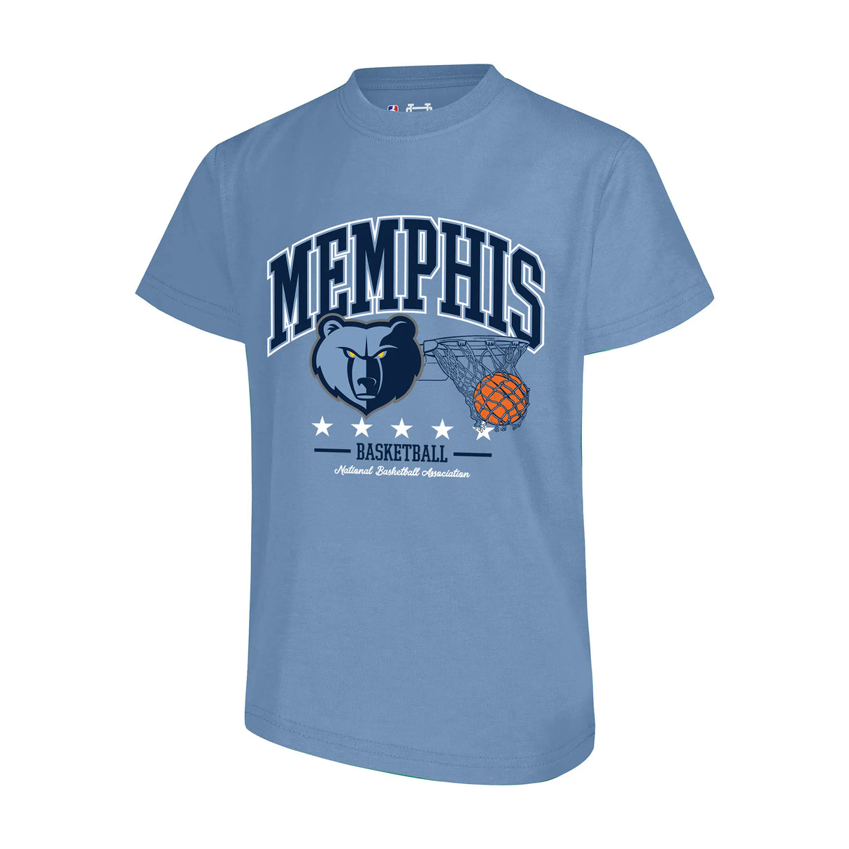Ultra Game Boys NBA Official Super Soft T-Shirt & Basketball Shorts Set | Memphis Grizzlies