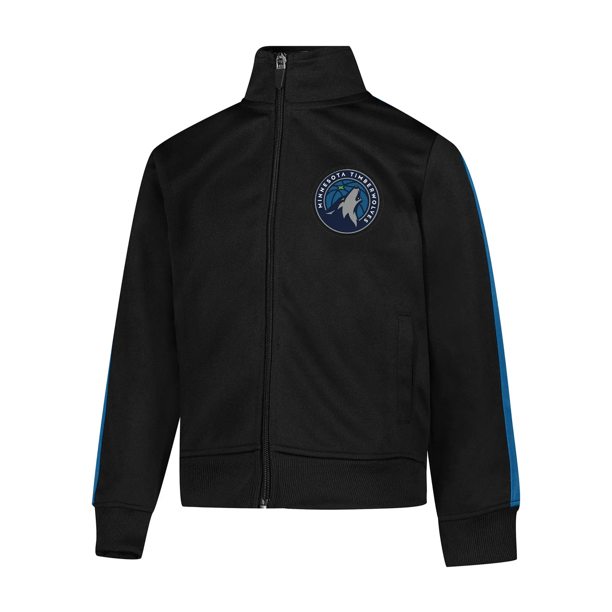 Ultra Game Youth NBA Official Super Soft Full Zip Active Track Jacket and Pants Set | Minnesota Timberwolves