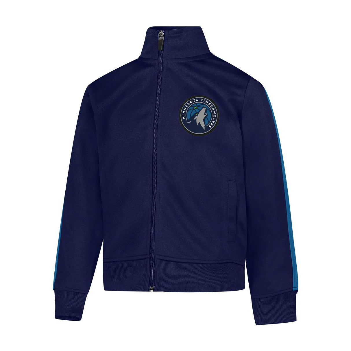 Ultra Game Youth NBA Official Super Soft Full Zip Active Track Jacket and Pants Set | Minnesota Timberwolves