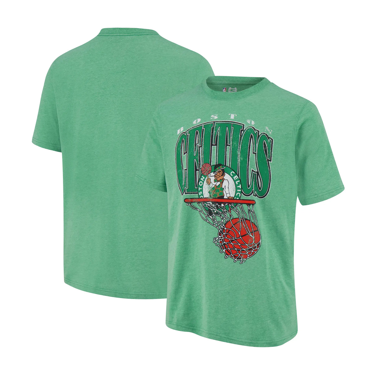 Ultra Game Youth NBA Official Super Soft Distressed T-Shirt | Boston Celtics