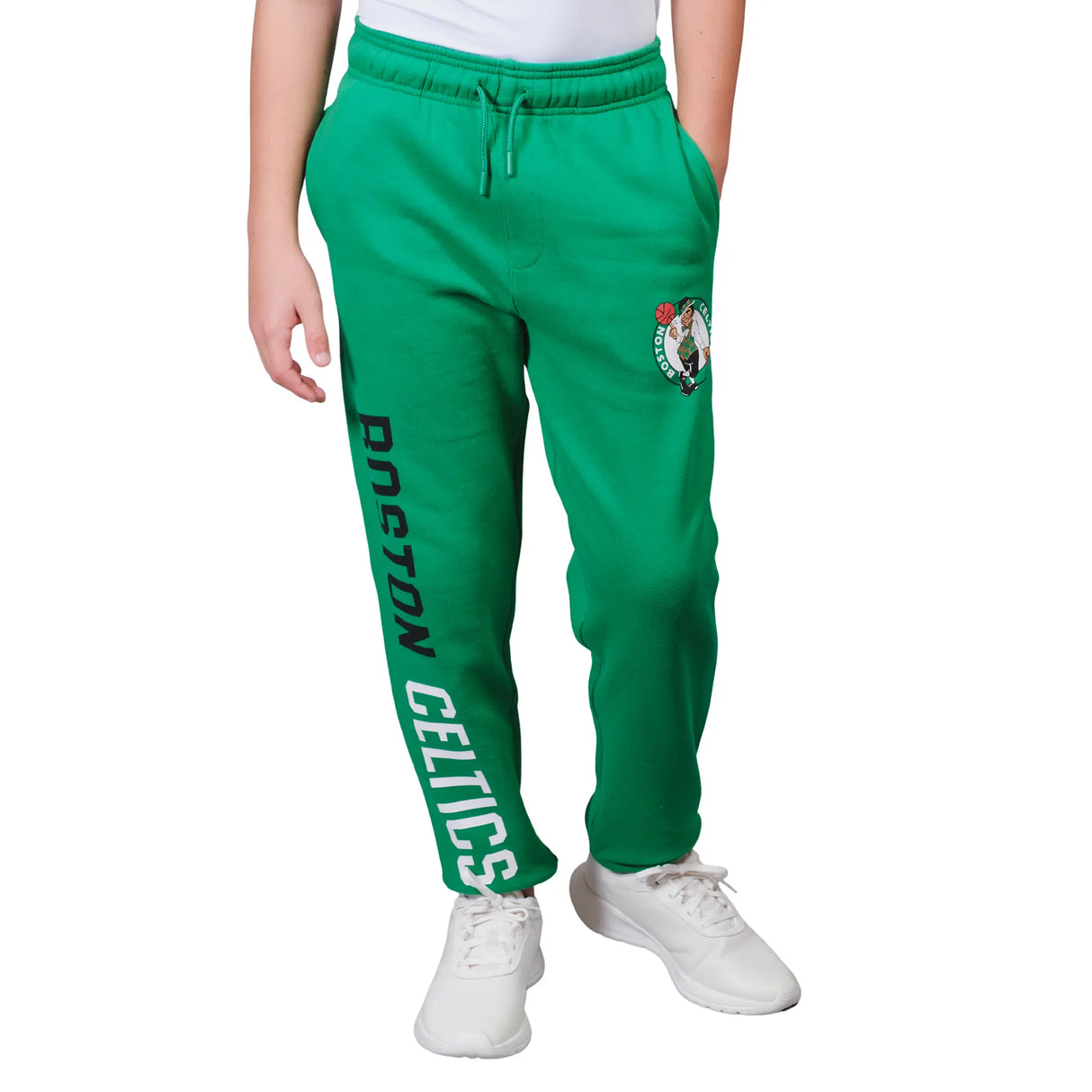 Ultra Game Youth NBA Official Super Soft Game Day Jogger Sweatpants | Boston Celtics
