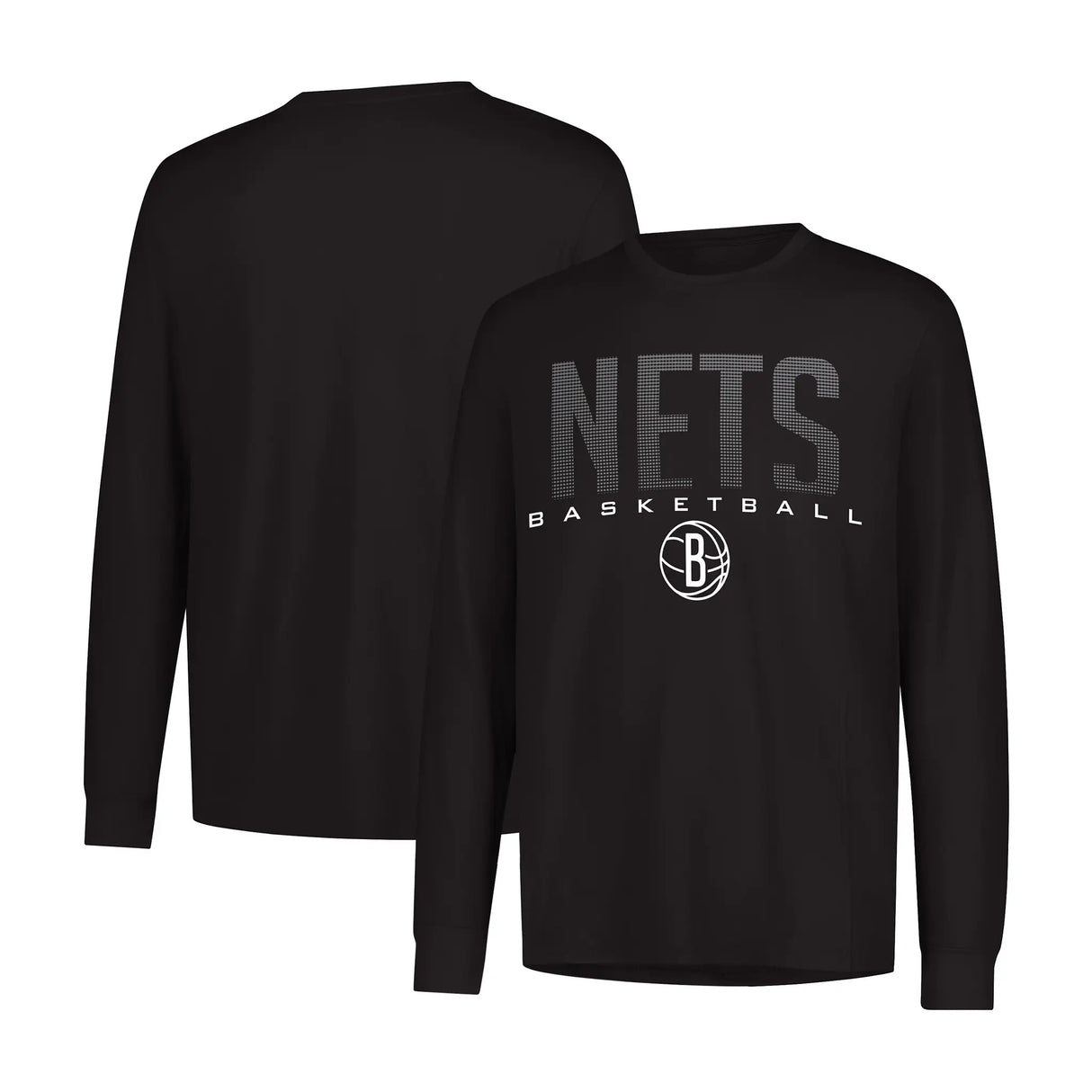 Ultra Game Youth NBA Official Supremely Soft Long Sleeve T-Shirt | Brooklyn Nets