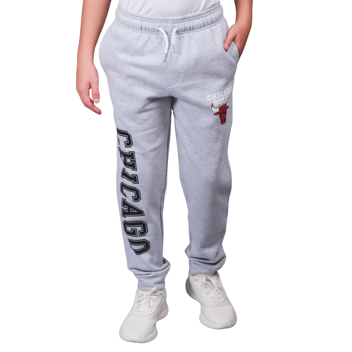 Ultra Game Youth NBA Official Super Soft Game Day Jogger Sweatpants | Chicago Bulls
