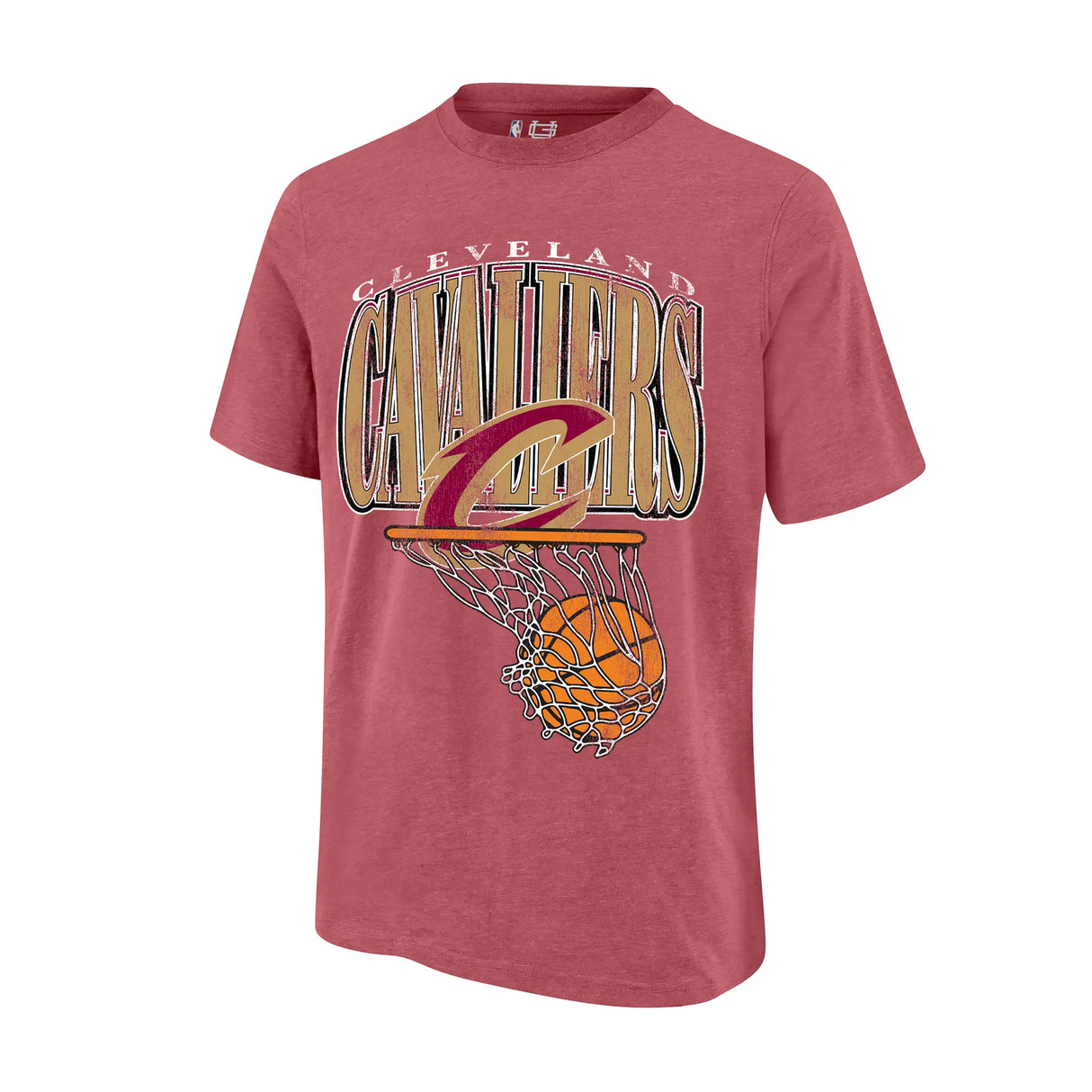 Ultra Game Youth NBA Official Super Soft Distressed T-Shirt | Cleveland Cavaliers