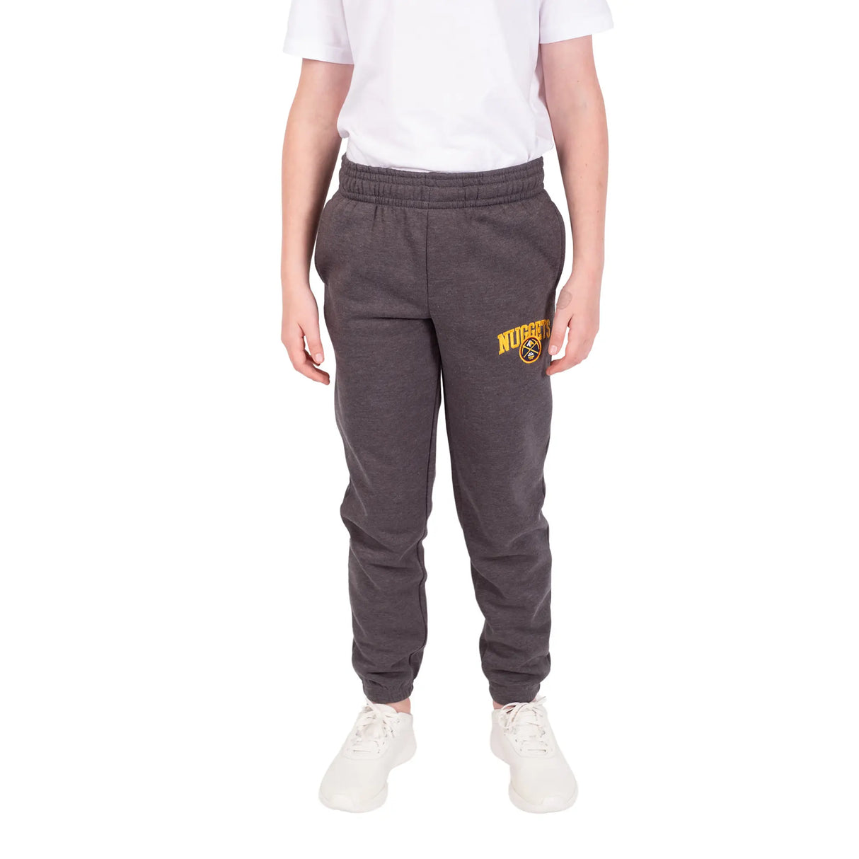 Ultra Game Youth NBA Official Soft Fleece Active Jogger Sweatpants | Denver Nuggets