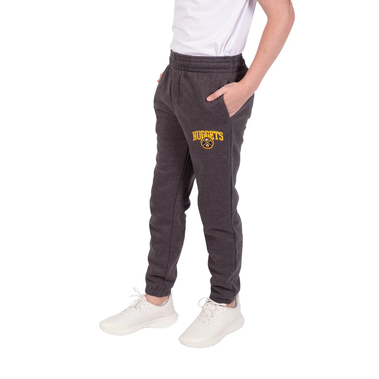 Ultra Game Youth NBA Official Soft Fleece Active Jogger Sweatpants | Denver Nuggets