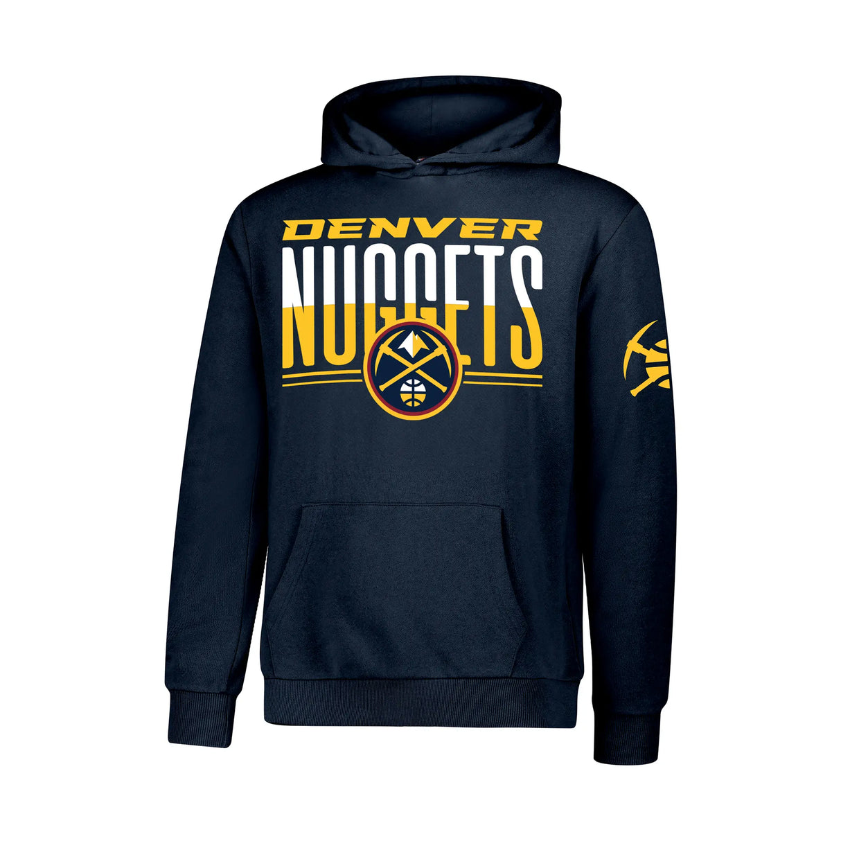 Ultra Game Youth NBA Official Standard Super Soft MVP Pullover Hoodie Sweatshirt | Denver Nuggets