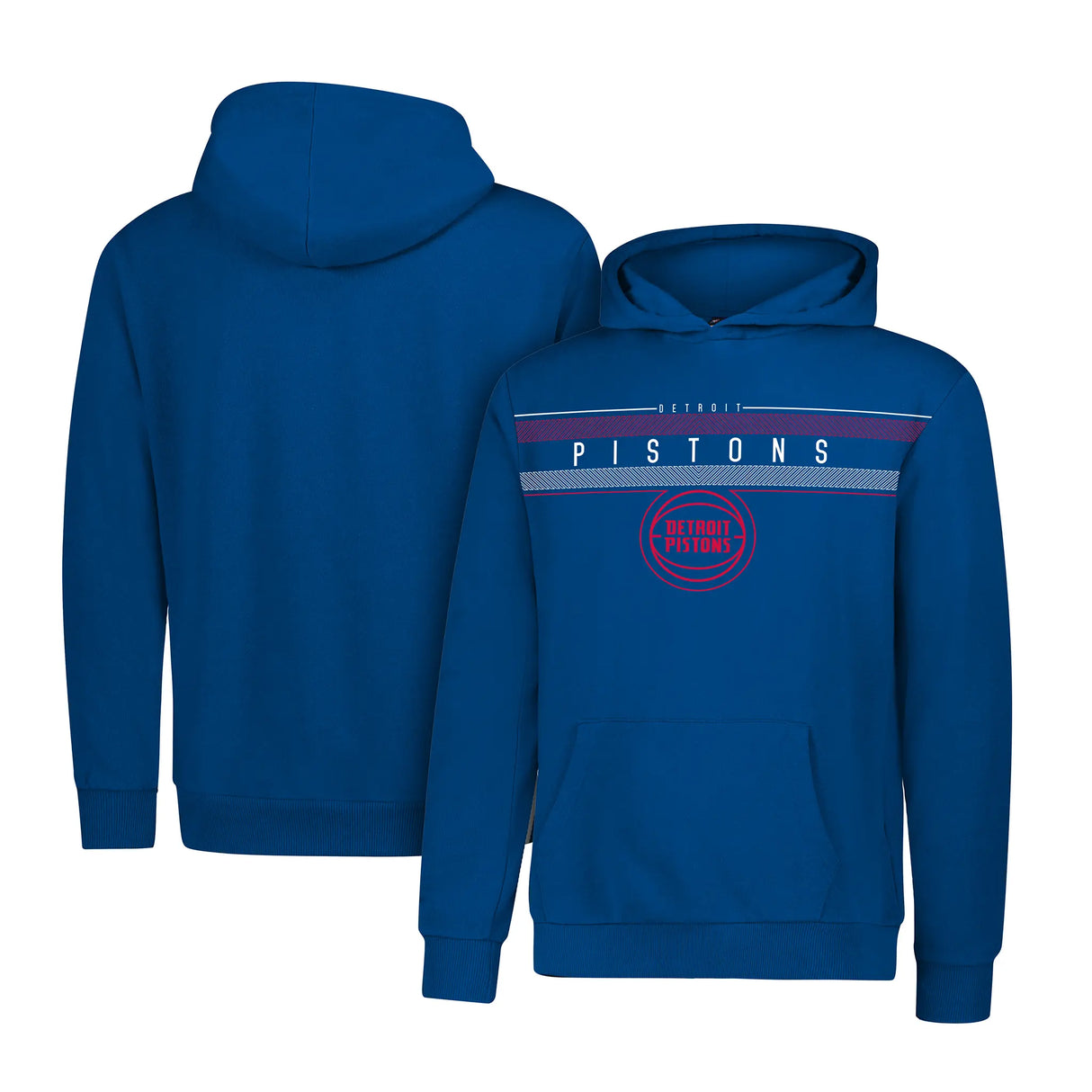 Ultra Game Boy's NBA Official Super Soft Midtown Hoodie Sweatshirt | Detroit Pistons