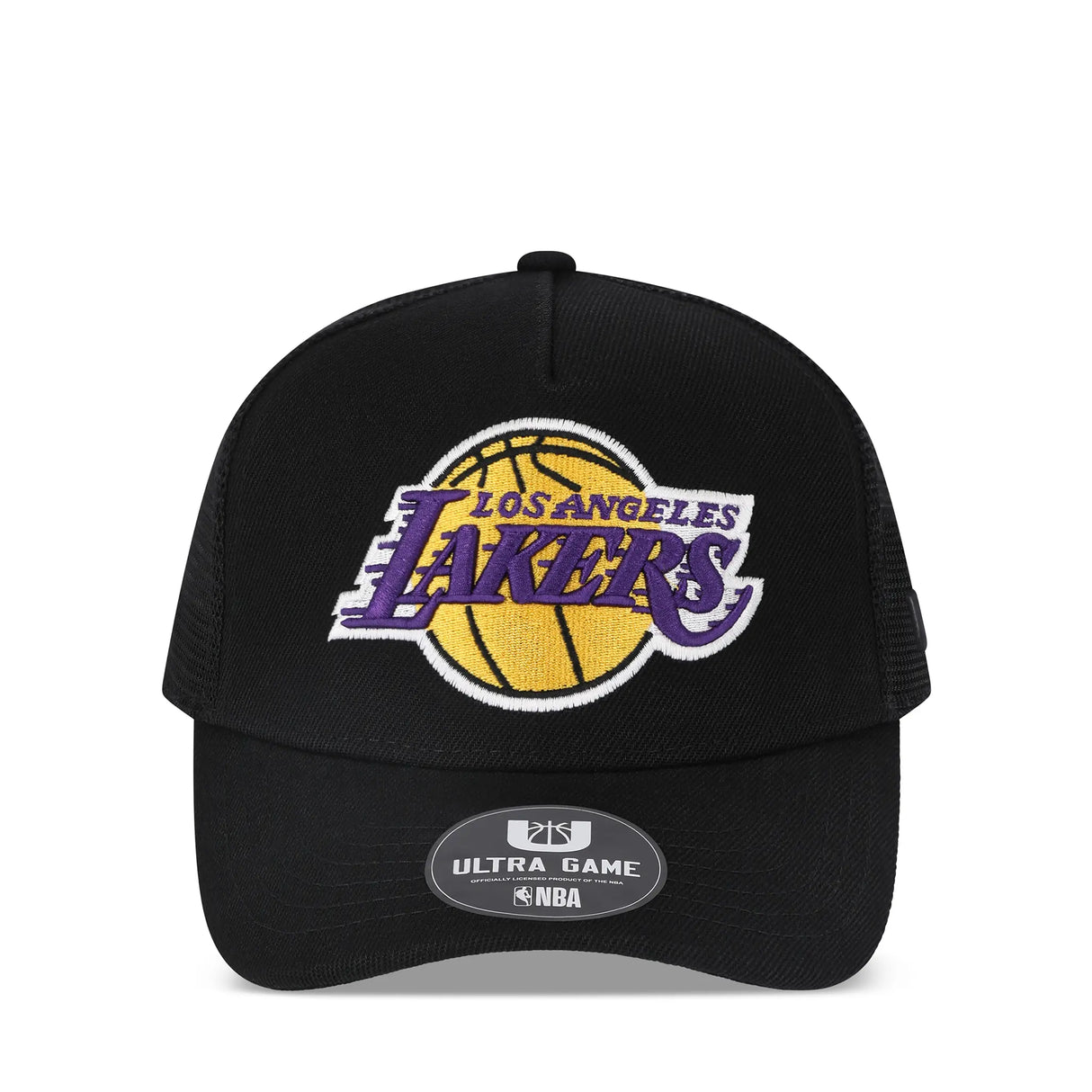 Ultra Game Youth NBA Official Snap Back All Around The World Trucker Baseball Cap Hat | Los Angeles Lakers