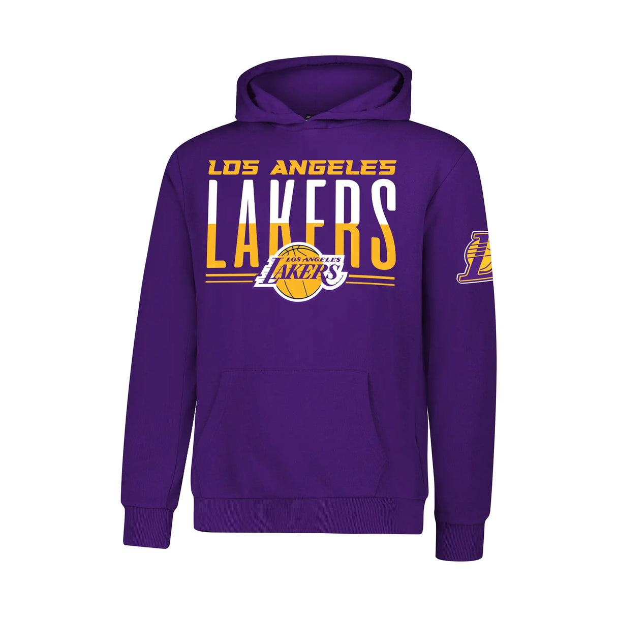 Ultra Game Youth NBA Official Standard Super Soft MVP Pullover Hoodie Sweatshirt | Los Angeles Lakers