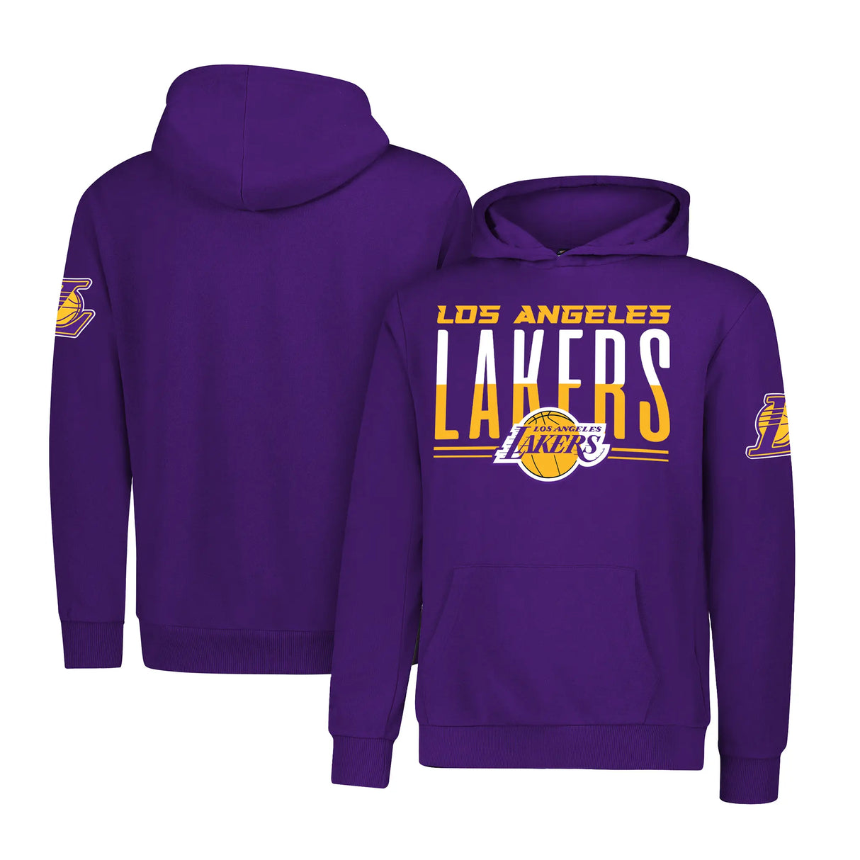 Ultra Game Youth NBA Official Standard Super Soft MVP Pullover Hoodie Sweatshirt | Los Angeles Lakers