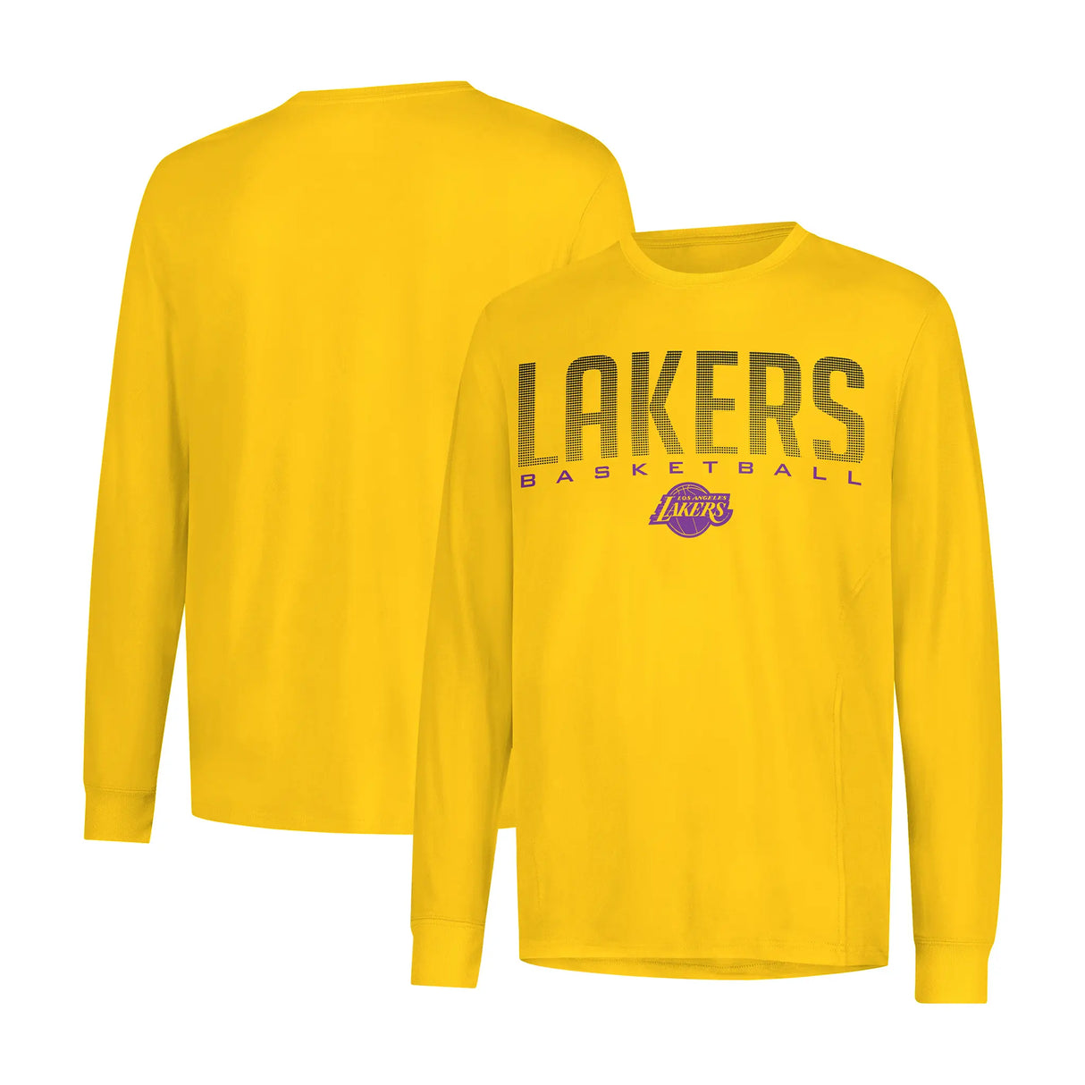 Ultra Game Youth NBA Official Supremely Soft Long Sleeve T-Shirt | Los Angeles Lakers