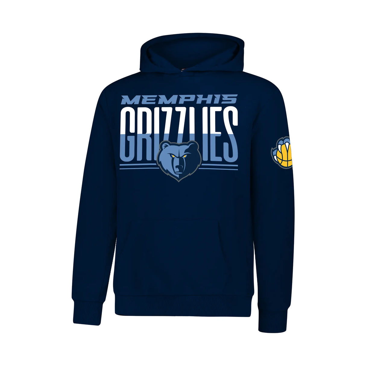Ultra Game Youth NBA Official Standard Super Soft MVP Pullover Hoodie Sweatshirt | Memphis Grizzlies