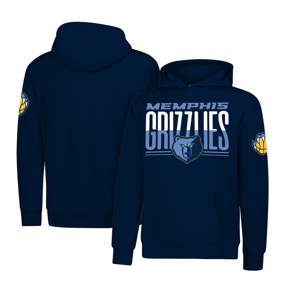 Ultra Game Youth NBA Official Standard Super Soft MVP Pullover Hoodie Sweatshirt | Memphis Grizzlies