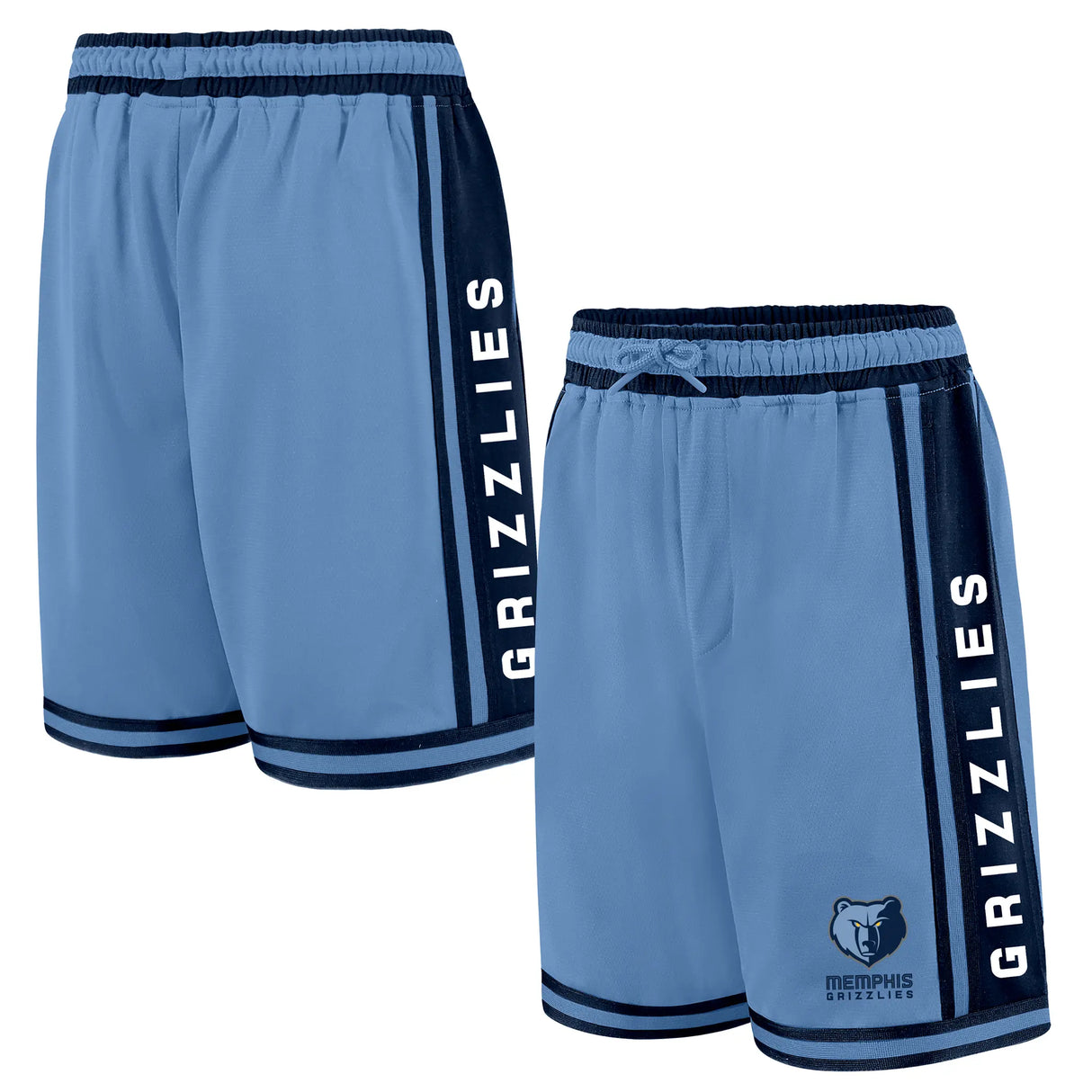 Ultra Game Boys NBA Official Soft Air Mesh Game Day Basketball Shorts - Classic Fit | Memphis Grizzlies