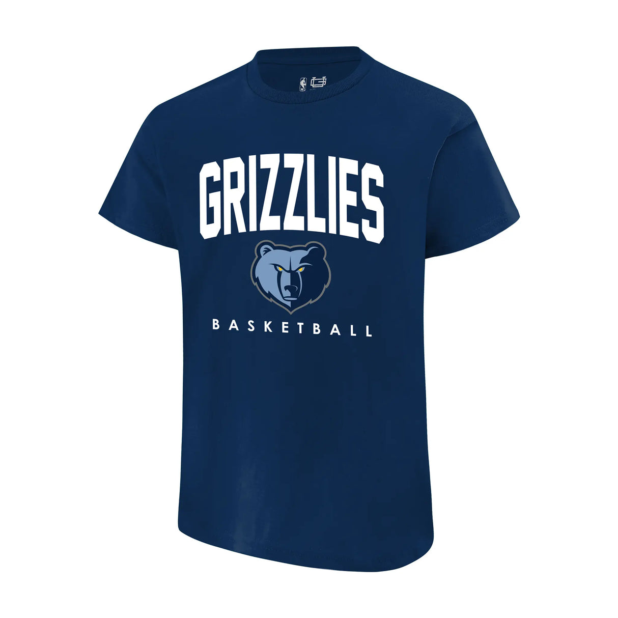 Ultra Game Youth NBA Official Arched Plexi Short Sleeve T-Shirt | Memphis Grizzlies