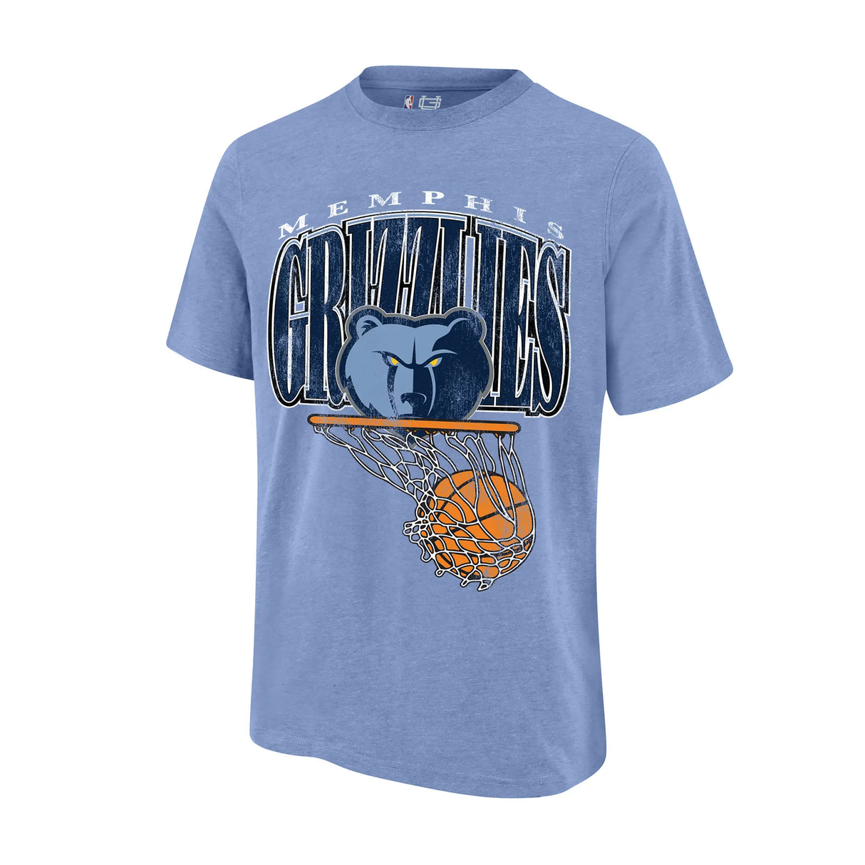 Ultra Game Youth NBA Official Super Soft Distressed T-Shirt | Memphis Grizzlies