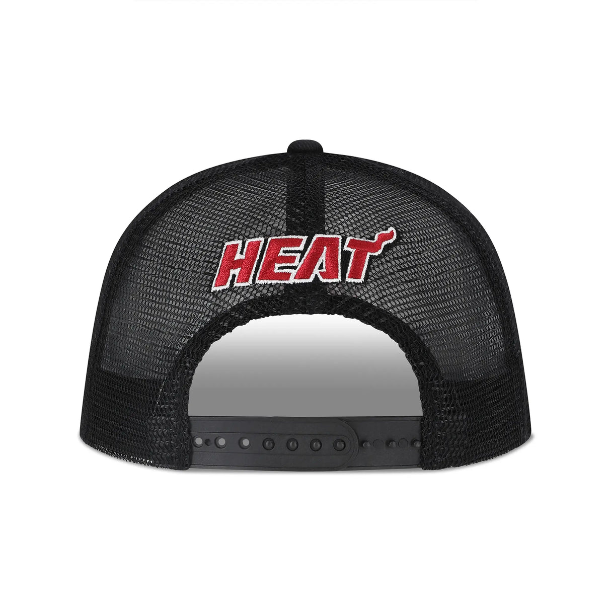 Ultra Game Youth NBA Official Snap Back All Around The World Trucker Baseball Cap Hat | Miami Heat