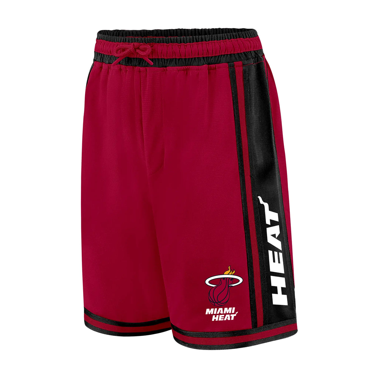 Ultra Game Boys NBA Official Soft Air Mesh Game Day Basketball Shorts - Classic Fit | Miami Heat