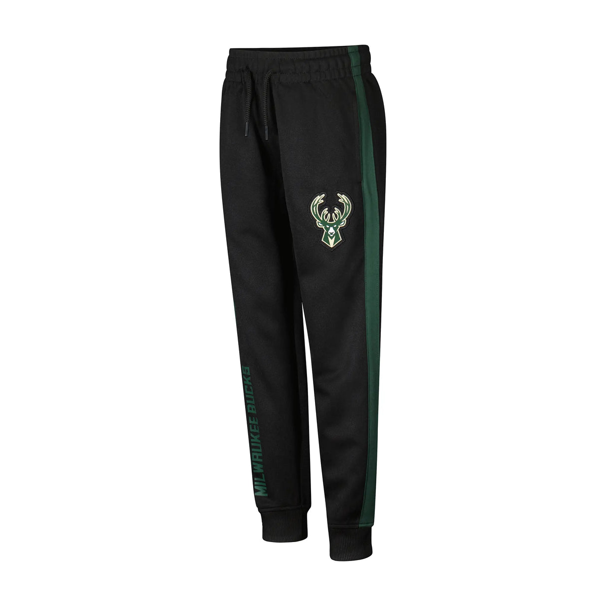 Ultra Game Youth NBA Official Super Soft Full Zip Active Track Jacket and Pants Set | Milwaukee Bucks