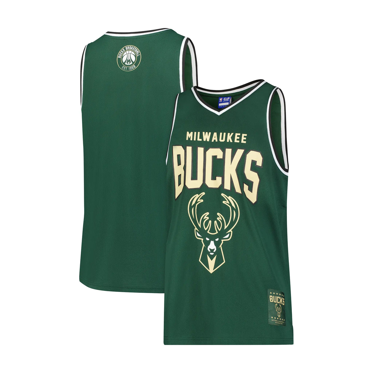 Ultra Game Boys NBA Official Super Soft Jersey Tank Top Muscle T-Shirt | Milwaukee Bucks