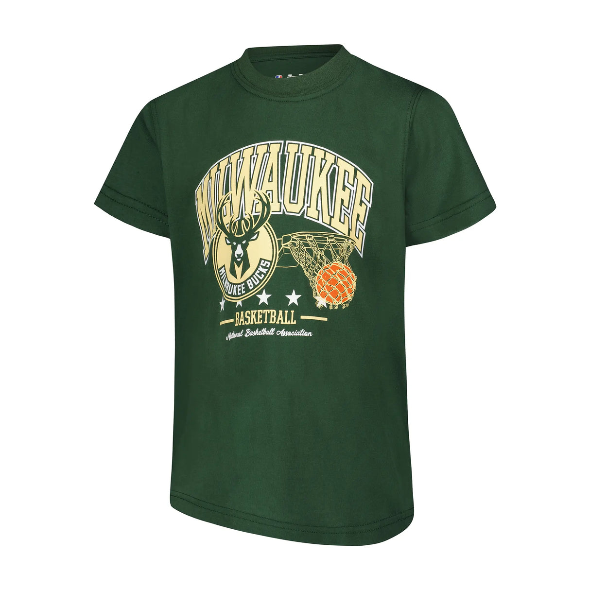Ultra Game Boys NBA Official Super Soft T-Shirt & Basketball Shorts Set | Milwaukee Bucks