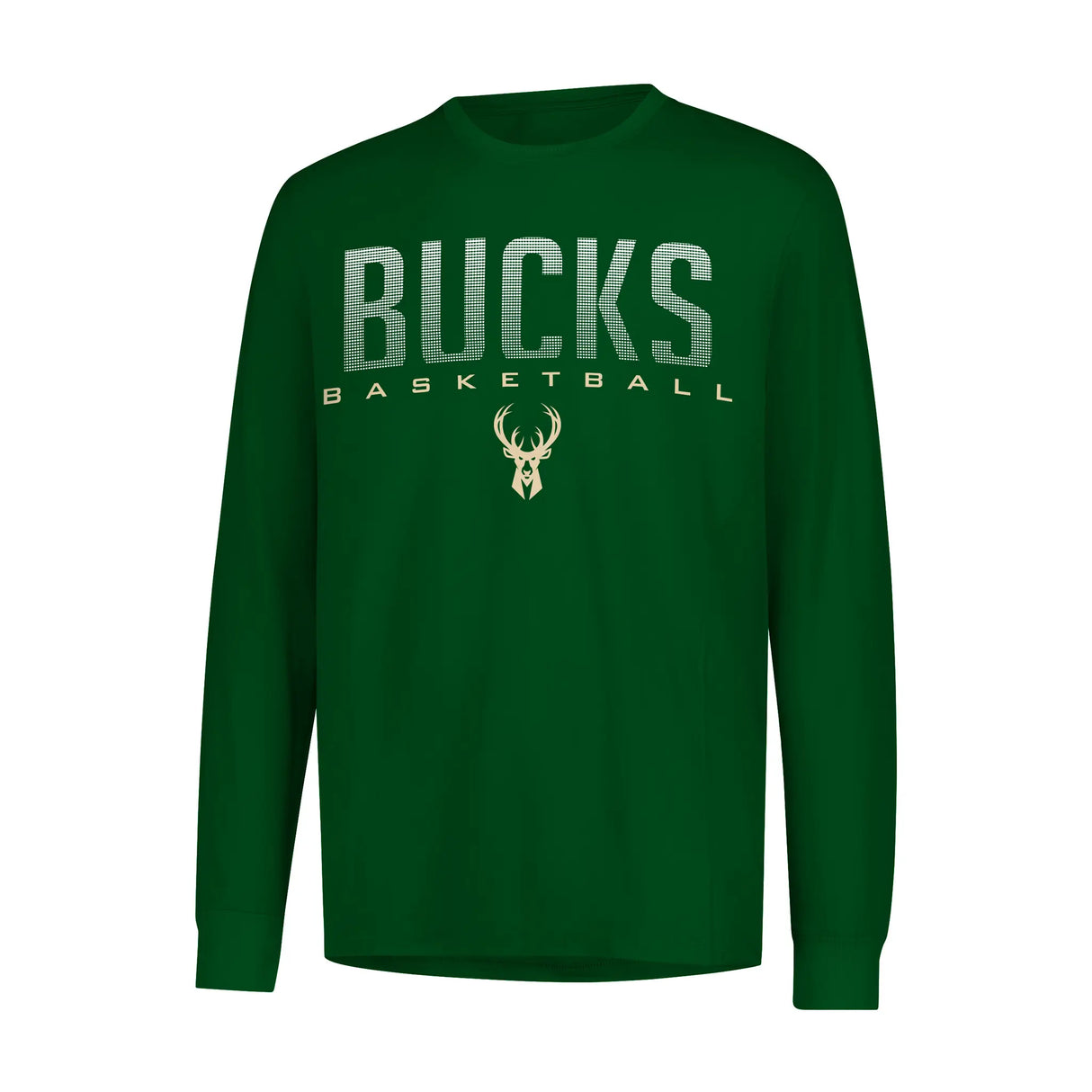 Ultra Game Youth NBA Official Supremely Soft Long Sleeve T-Shirt | Milwaukee Bucks