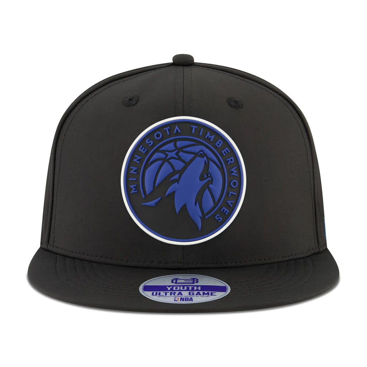 Ultra Game Youth NBA Official Ultimate Snap Back Baseball Cap Hat | Minnesota Timberwolves