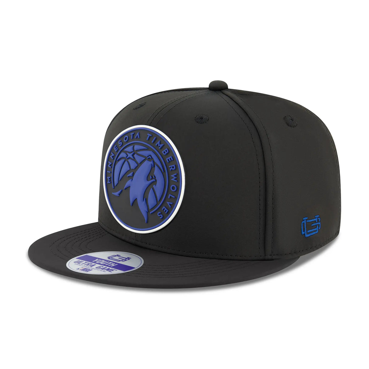 Ultra Game Youth NBA Official Ultimate Snap Back Baseball Cap Hat | Minnesota Timberwolves