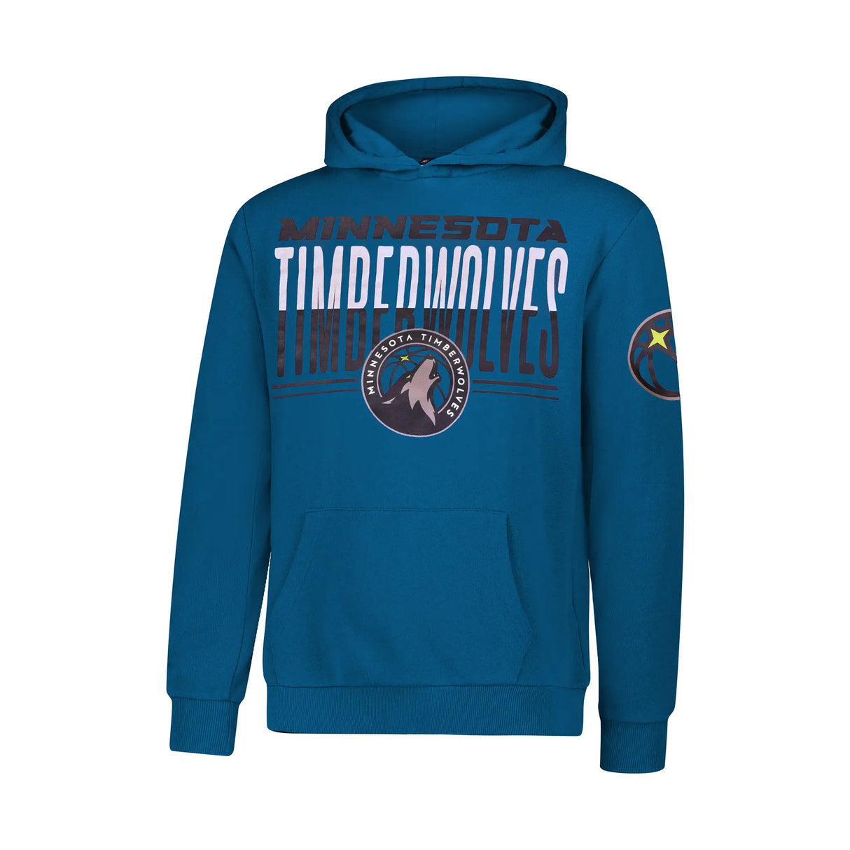 Ultra Game Youth NBA Official Standard Super Soft MVP Pullover Hoodie Sweatshirt | Minnesota Timberwolves