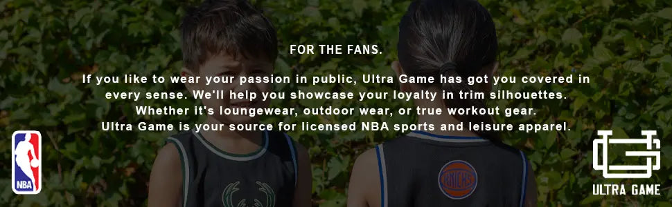 ultra game youth boys nba official navy super soft jersey tank top basketball shorts set banner 3