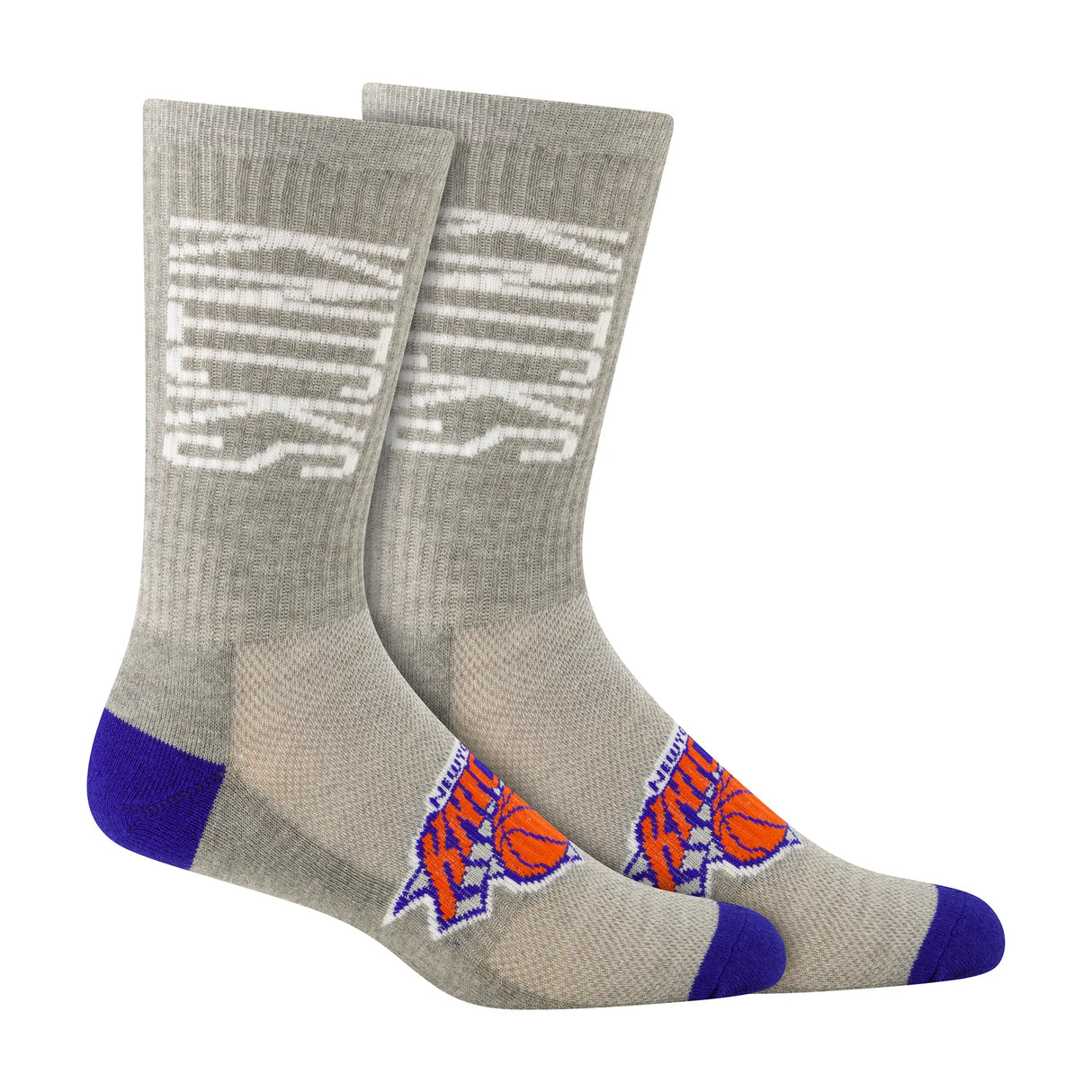 Ultra Game Boys NBA Official Athletic Cushioned Vertical Attack Team Crew Socks - 3 Pack | New York Knicks