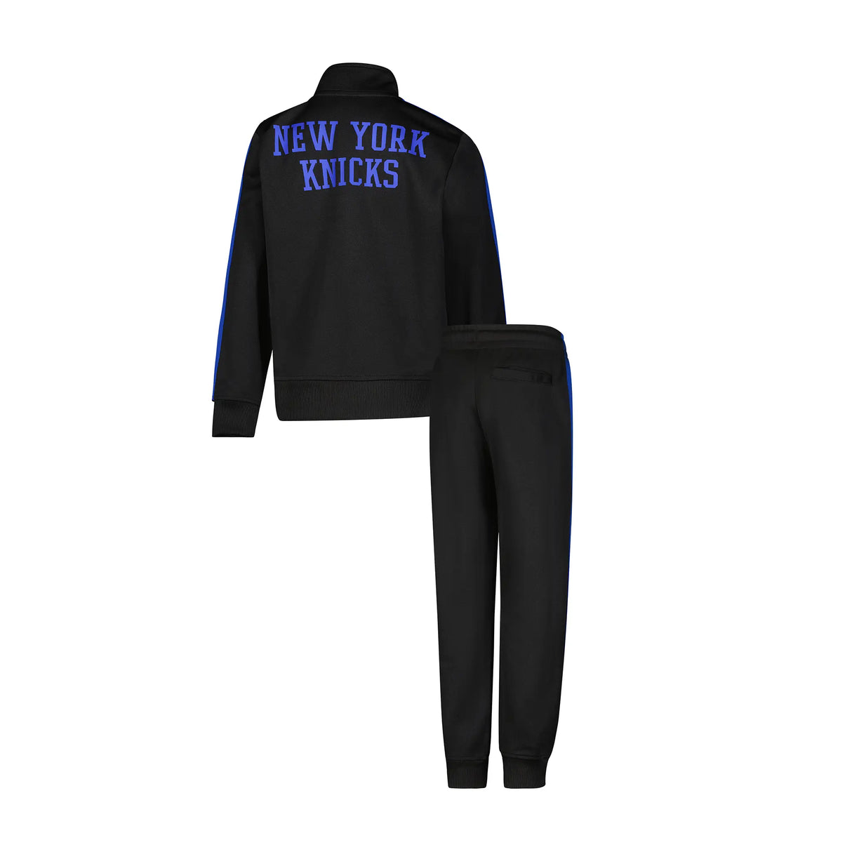 Ultra Game Youth NBA Official Super Soft Full Zip Active Track Jacket and Pants Set | New York Knicks