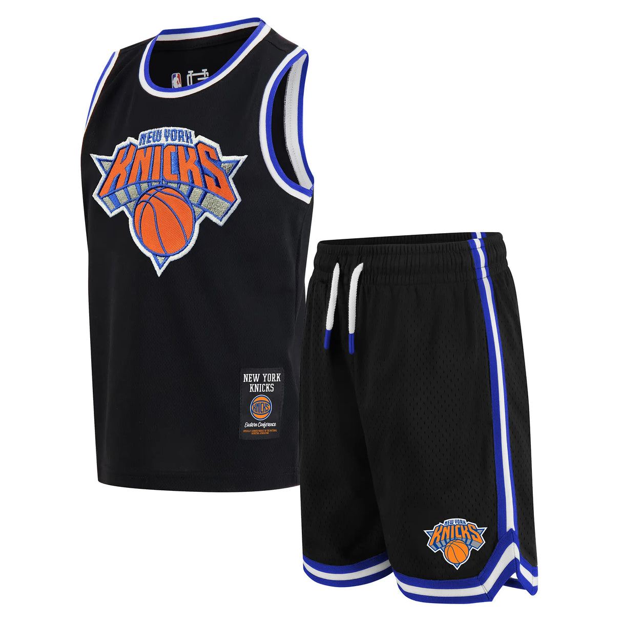 Ultra Game Boys NBA Official Super Soft Jersey Tank Top & Basketball Shorts Set | New York Knicks