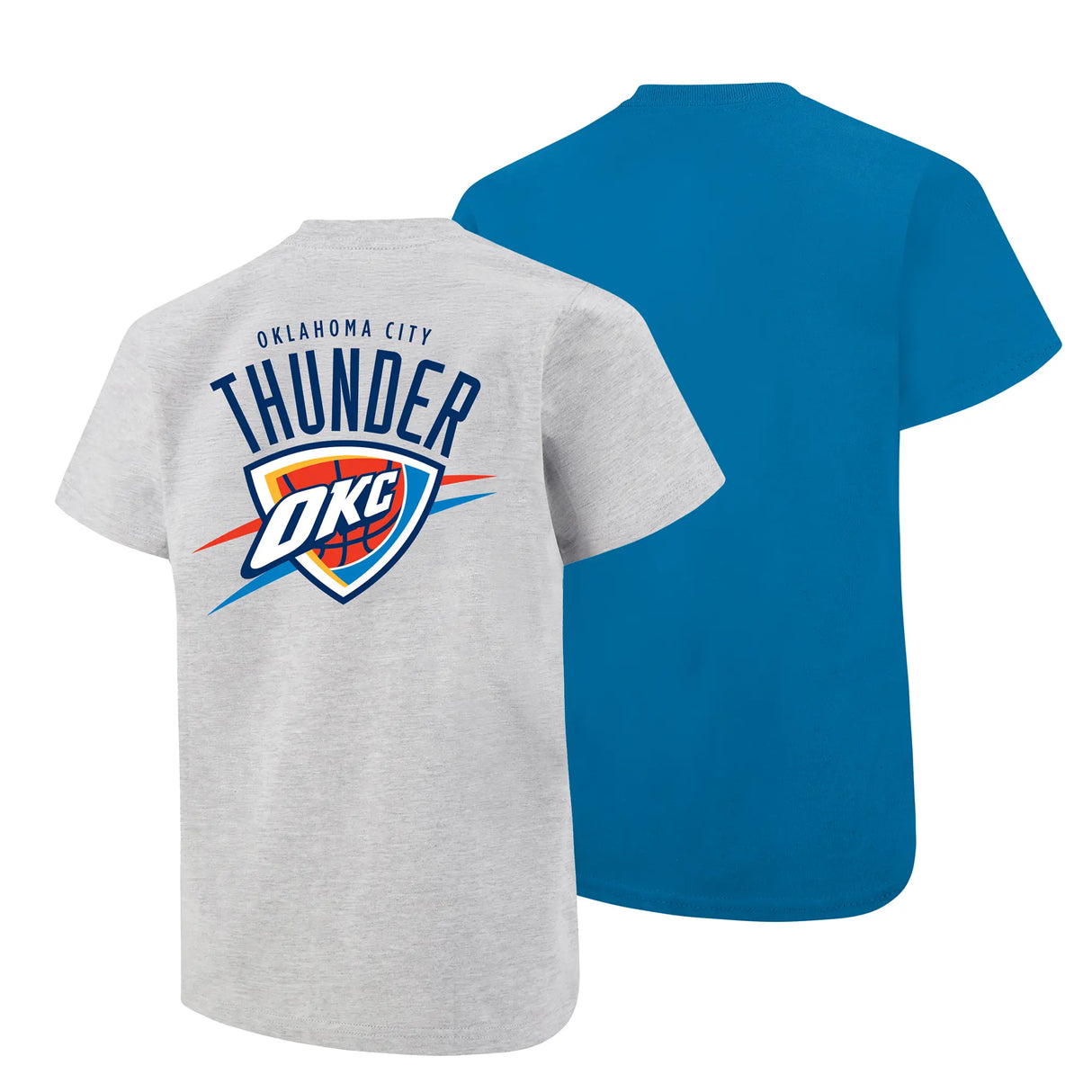 Ultra Game Youth NBA Official Standard Super Soft 2 Pack T-Shirt Set | Oklahoma City Thunder
