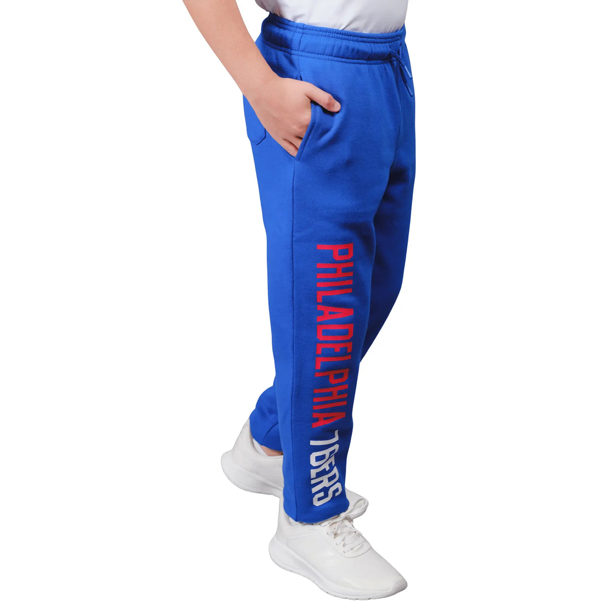 Ultra Game Youth NBA Official Super Soft Game Day Jogger Sweatpants | Philadelphia 76ers
