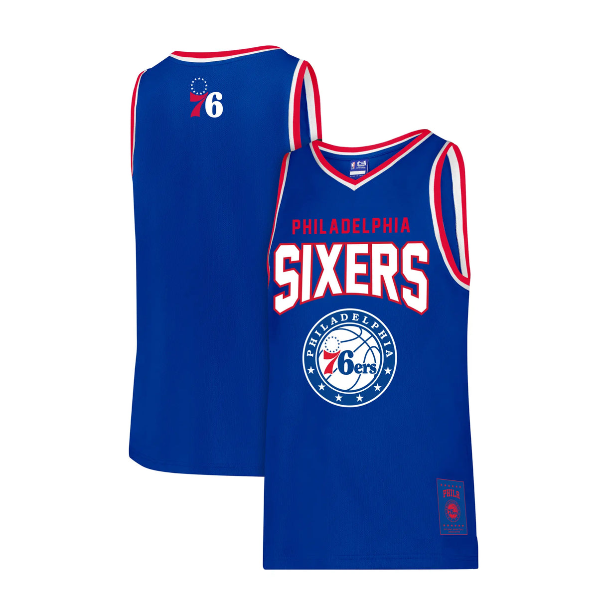 Ultra Game Boys NBA Official Super Soft Jersey Tank Top Muscle T-Shirt | Philadelphia 76ers