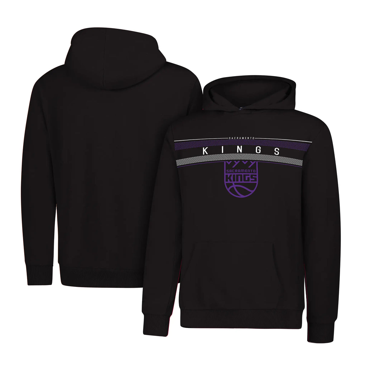 Ultra Game Boy's NBA Official Super Soft Midtown Hoodie Sweatshirt | Sacramento Kings