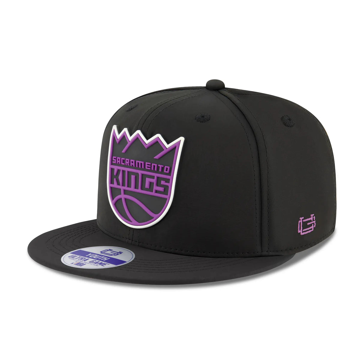 Ultra Game Youth NBA Official Ultimate Snap Back Baseball Cap Hat | Sacramento Kings
