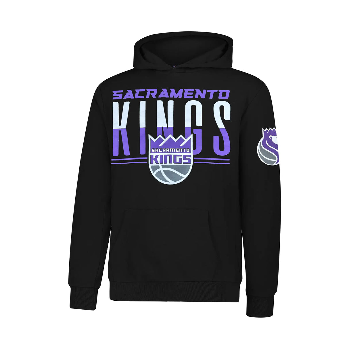 Ultra Game Youth NBA Official Standard Super Soft MVP Pullover Hoodie Sweatshirt | Sacramento Kings