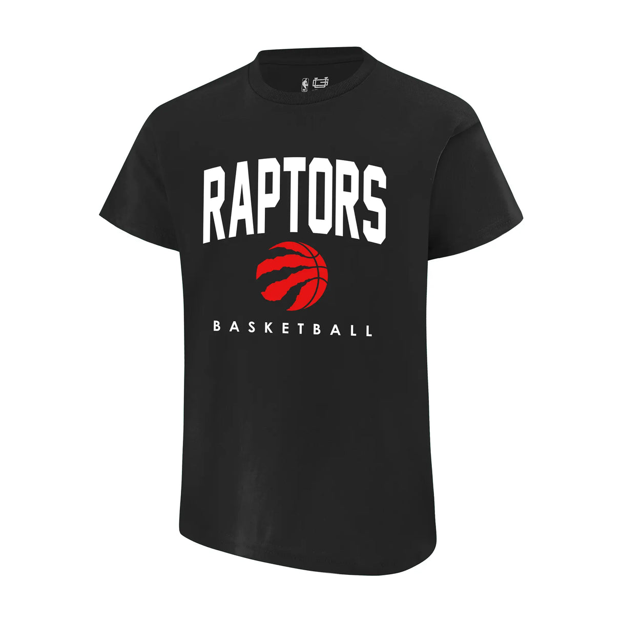 Ultra Game Youth NBA Official Arched Plexi Short Sleeve T-Shirt | Toronto Raptors